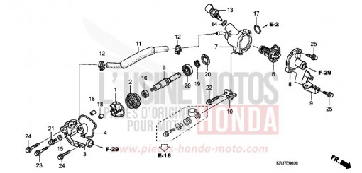 POMPE A EAU FES125AB de 2011
